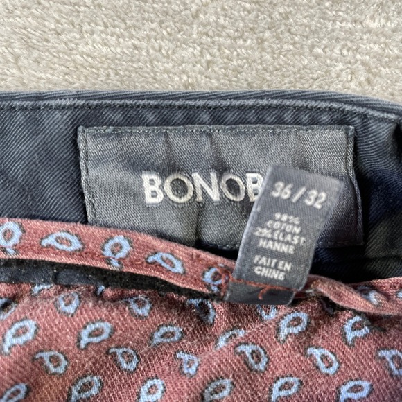 Bonobos Chino Pants Lot 4 Mens 36x32 Gray Blue Casual Office Preppy - Picture 5 of 9
